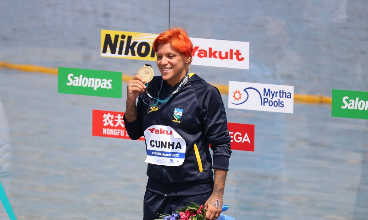 Ana Marcela no Mundial de Esportes Aquáticos