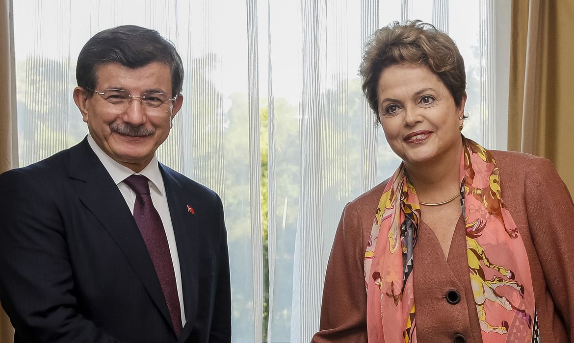 Presidenta Dilma Rousseff durante encontro privado com o