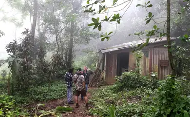 Moradores da comunidade quilombola de Pedra Bonita, no Alto da Boa Vista. Censo demográfico do IBGE identifica pela primeira vez a população e o território das comunidades quilombolas no Brasil.