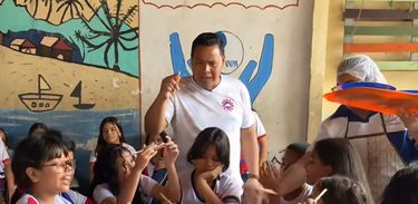 Projeto de merenda escolar na Escola Santo Afonso, do Pará