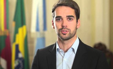 O candidato a governador do Rio Grande do Sul, Eduardo Leite