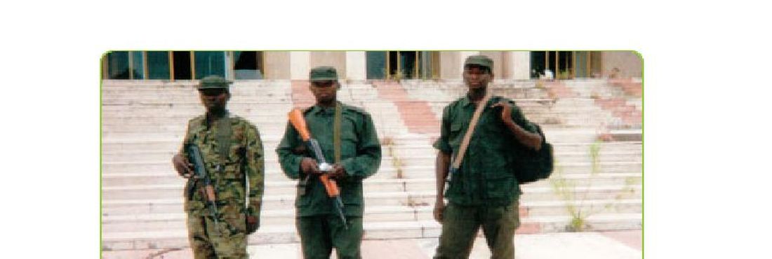 Rebeldes da República Democrática do Congo, foto do ano 2000