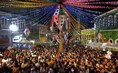Salvador (BA), 18/06/2025 - Geraldo Azevedo é atração da festa junina de Salvador no Arraiá Brasil 2025 serão transmitido pela TV Brasil. Foto: Mateus Pereira/GOVBA