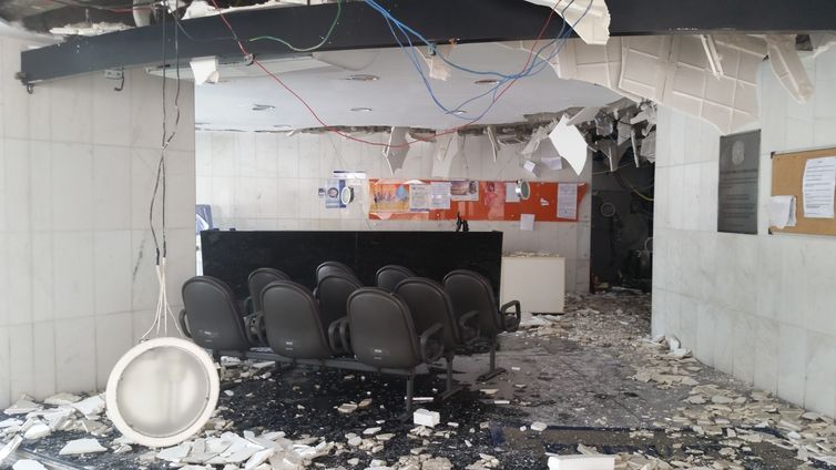 Explosão de caixa eletrônico na sede da Procuradoria Regional da Fazenda Nacional 