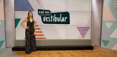Professora Camila Cavaliere, do Colégio Ao Cubo, participa do Cai No Vestibular