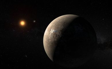 O exoplaneta “Proxima B” foi descoberto pelo Observatório Europeu do Sul (ESO, na sigla em inglês)