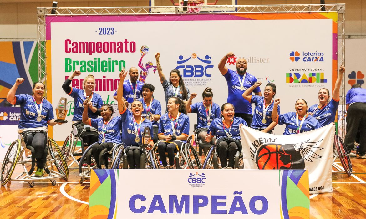 Valkirias conquista título inédito no Campeonato Brasileiro feminino de  basquete em cadeira de rodas - CPB