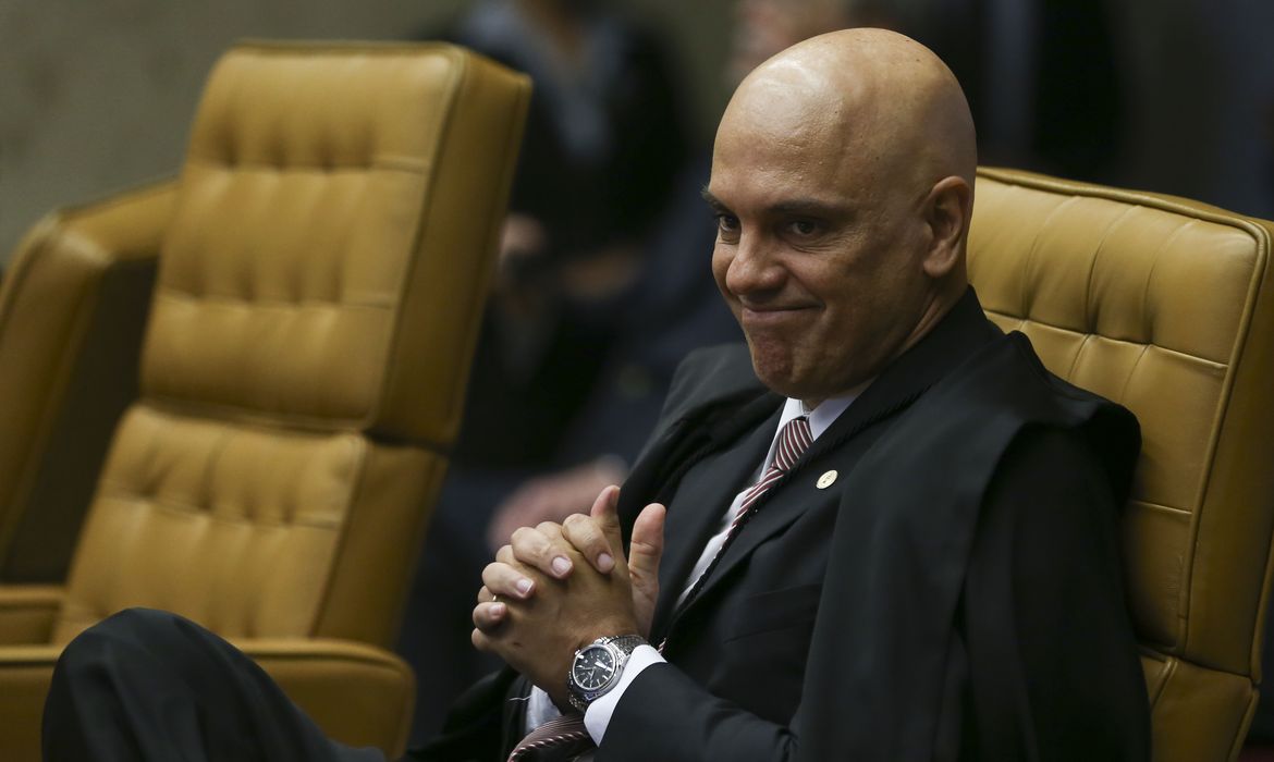 O Supremo Tribunal Federal  realiza sessão solene de abertura do Ano Judiciário de 2019. Na foto, o ministro Alexandre de Moraes.