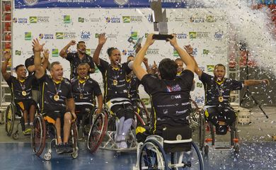 Magic Hands, campeão brasileiro de basquete em cadeira de rodas