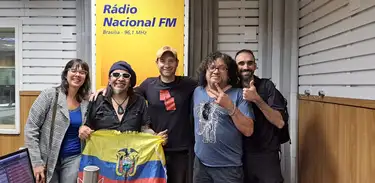 Quito Blues Festival nos estúdios da Nacional FM 