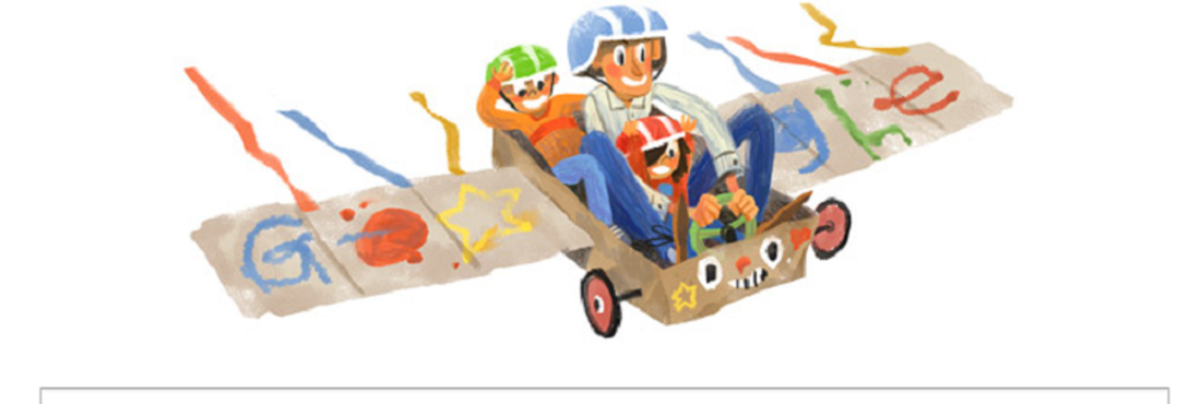Doodle em homenagem ao Dia dos Pais Doodle em homenagem ao Dia dos Pais