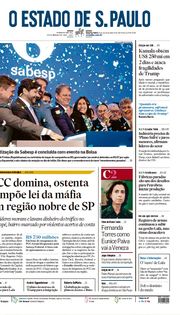 Capa do Jornal O Estado de S. Paulo Edição 2024-07-24