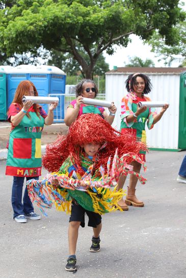 Brasília-DF 12/02/2024 Bloquinho infantil de carnaval Carnapati. Foto Antônio Cruz/ Agência Brasil.