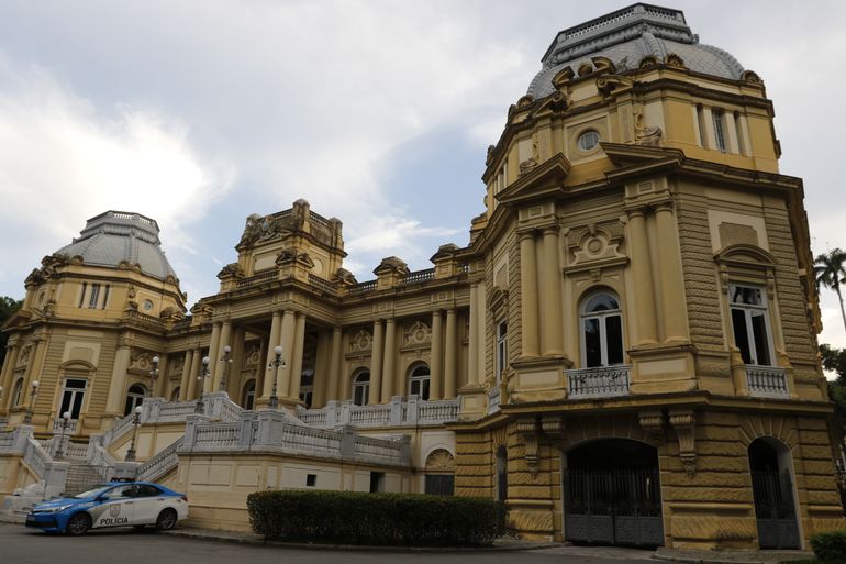 O Palácio Guanabara, em Laranjeiras, sede do Governo do Estado do Rio de Janeiro.