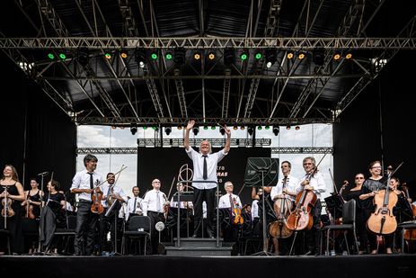 Isaac Karabtchevsky com a Orquestra Petrobras Sinfônica
