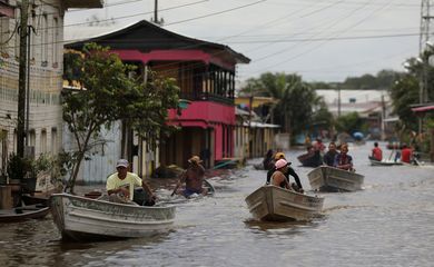 Cheio do Rio Amazonas/Cidades inundadas no estado do Amazonas