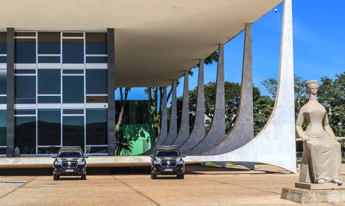 Brasília - 22.05.2023 - Foto da Fachada do Supremo Tribunal Federal, em Brasília. Foto: Antônio Cruz/ Agência Brasil