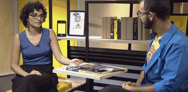 Escritora Simone Campos no Trilha de Letras