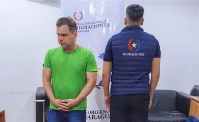 Brasília (DF), 26/12/2025 -  ex-diretor da Polícia Rodoviária Federal (PRF) Silvinei Vasques .
Foto: Polícia do Paraguai/Divulgação