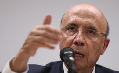 Brasília - O ministro da Fazenda, Henrique Meirelles, anuncia corte no Orçamento-Geral da União (Fabio Rodrigues Pozzebom/Agência Brasil)