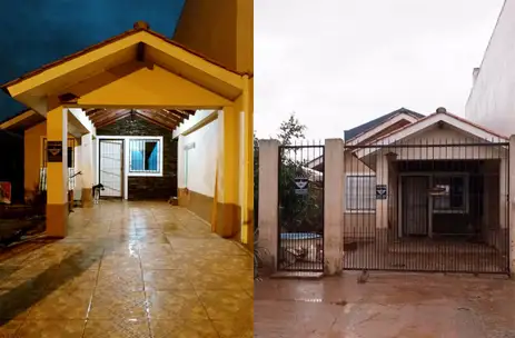 Porto Alegre (RS) 10/05/2024 - O antes e o depois que a chuva passou na residência de Marcos dos santos.
Foto: Marcos dos santos/Divulgação