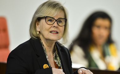 Brasília (DF), 08/03/2023 - A presidente do STF, Rosa Weber, durante o evento “O Olhar Delas”, que tem como objetivo discutir o papel feminino nos dias atuais, bem como as decisões do STF que garantiram os direitos das mulheres.