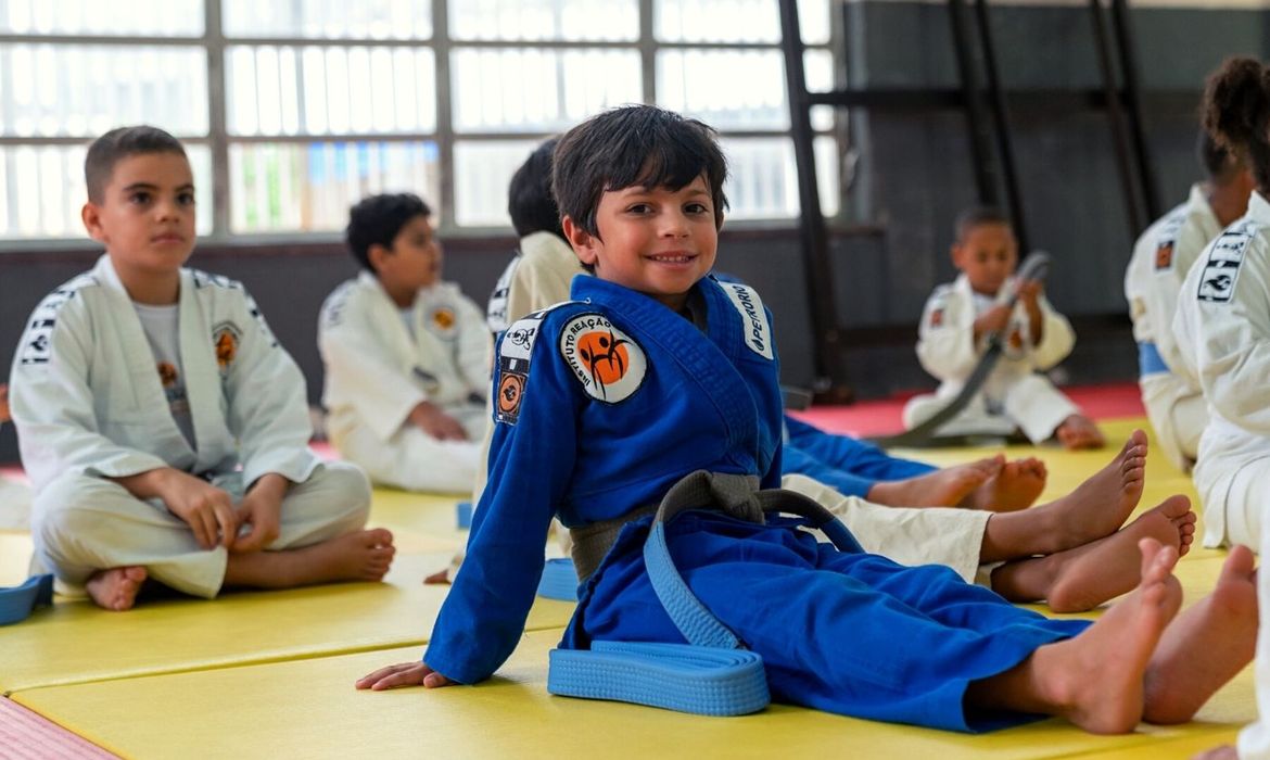 instituto reação, judô infantil