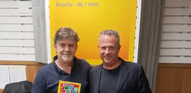 Fabio Malenronka, organizador do Livro &quot;Caixinhas de Músicas - Conversas sobre Música Brasileira, Tempo e Cidades&quot;