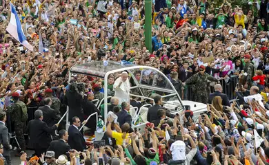 Rio de Janeiro (RJ) 21/04/2025 - Foto de arquivo - Rio de Janeiro - Papa Francisco reza missa de encerrqamento da Jornada Mundial da Juventude na praia de Copacabana.
Foto: Tânia Rêgo/Agência Brasil
