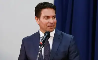 Brasília (DF), 01/10/2024 - Alexandre Ramagem, candidato à prefeitura do Rio de Janeiro (RJ). Eleições 2024. Foto: Carolina Antunes/Presidência da República