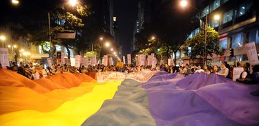 Marcha pelo Dia Mundial do Orgulho LGBT 