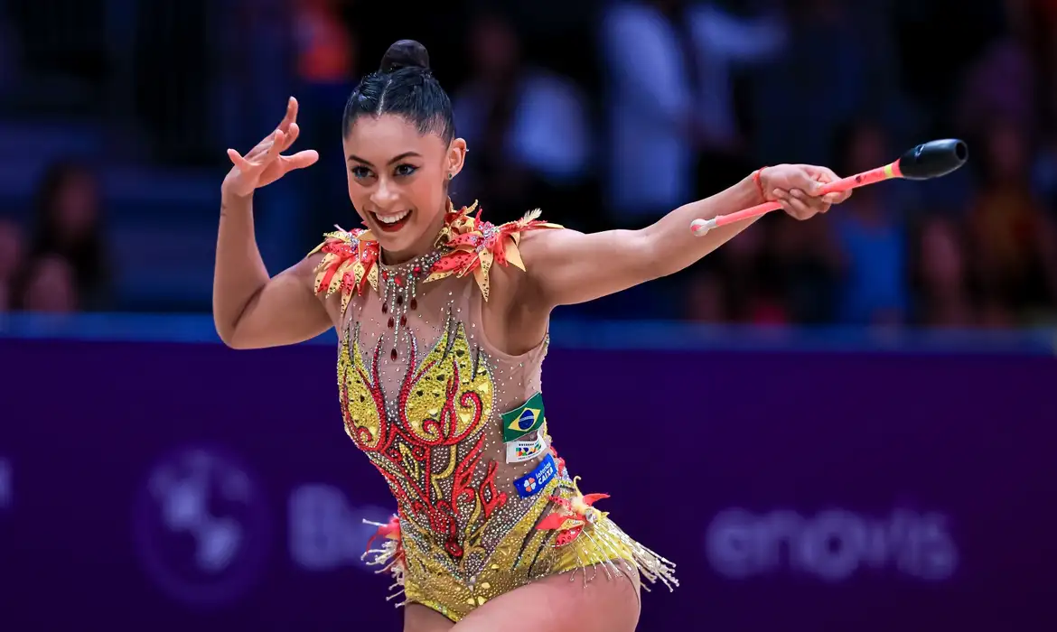 Brasil disputa vaga olímpica no Campeonato Mundial de Ginástica Rítmica 2023