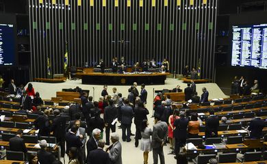 Brasília - Presidente da Câmara, Eduardo Cunha, durante sessão Plenaria
