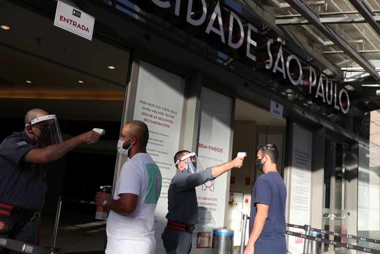 Reabertura do comércio, São Paulo, shoppings