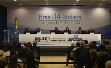 Rio de Janeiro - A Agência Nacional do Petróleo, Gás Natural e Biocombustíveis (ANP) realiza a 14ª Rodada de Licitações de Petróleo e Gás (Tânia Rêgo/Agência Brasil)