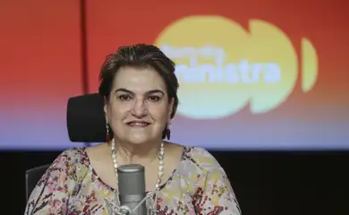 Brasília (DF), 02/10/2025 – A ministra das Mulheres, Márcia Lopes, participa do programa Bom dia, Ministra, na Empresa Brasil de Comunicação (EBC).
Foto: Joédson Alves/Agência Brasil