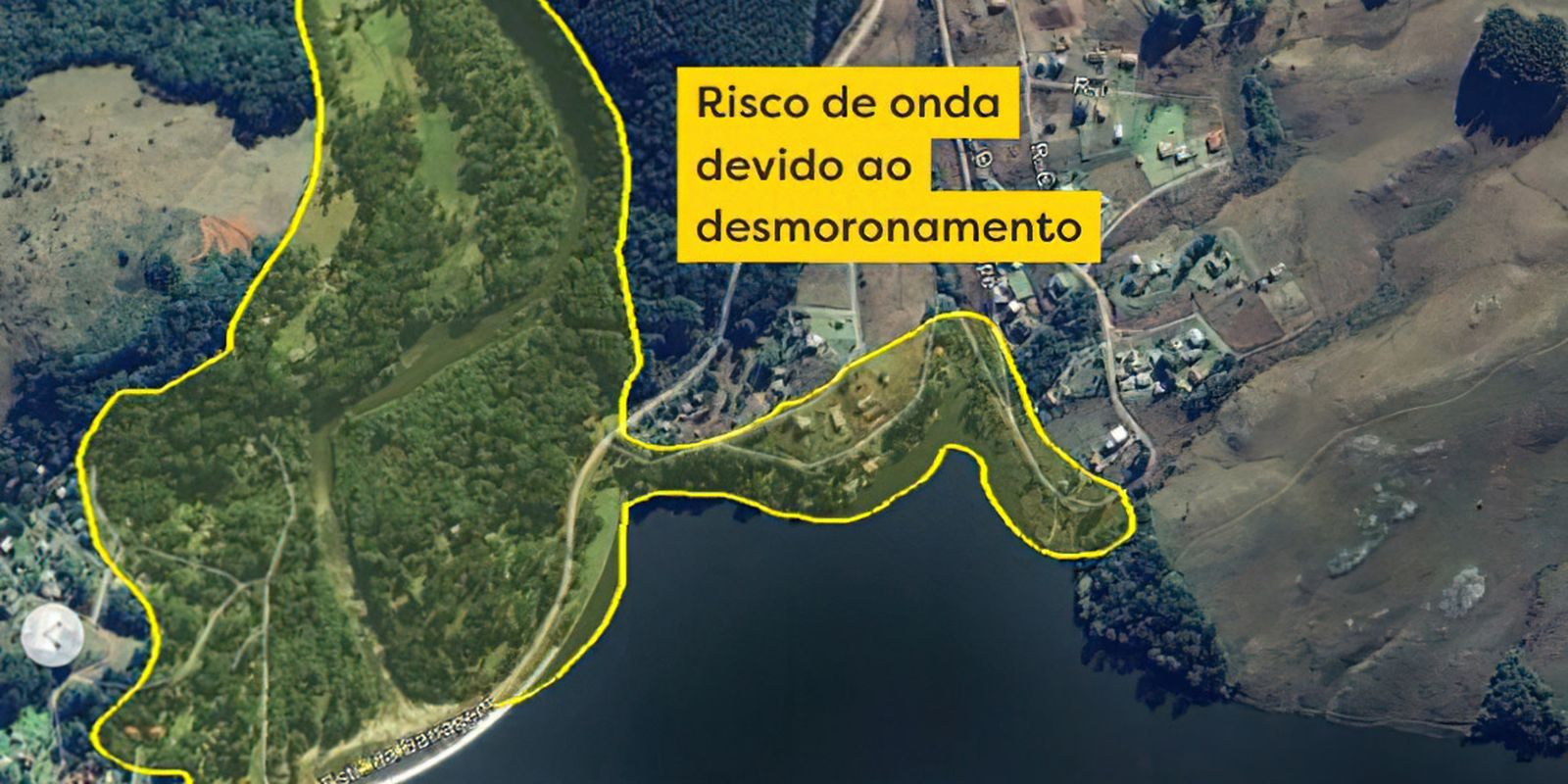 Duas barragens têm risco de rompimento no Rio Grande do Sul