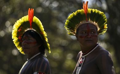 Brasília - Indígenas de todo o Brasil participam de encontro no Acampamento Terra Livre
