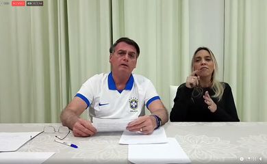 live semanal do presidente Jair Messias Bolsonaro_18.04.2019