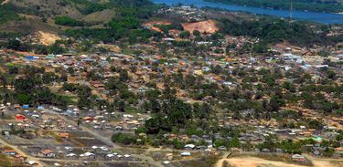 Vista aérea de São Félix do Xingu, Pará