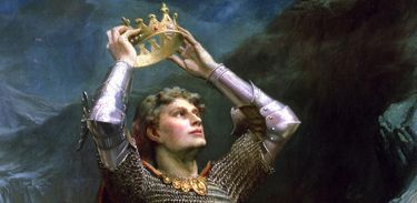 Rei Arthur, pintura de Charles Ernest Butler