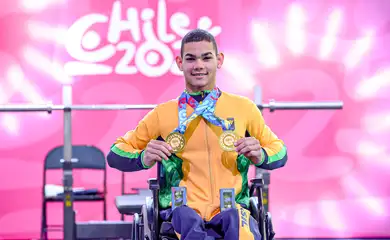 Charles Eduardo Santos, Halterofilismo, Parapan de Jovens