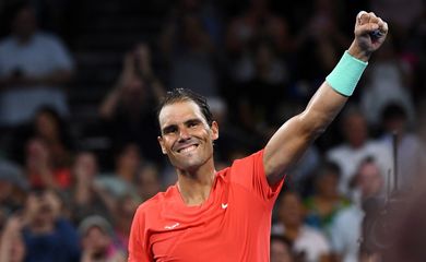 Nadal no Brisbane International
 2/1/2024     Jono Searle/AAP Image via REUTERS