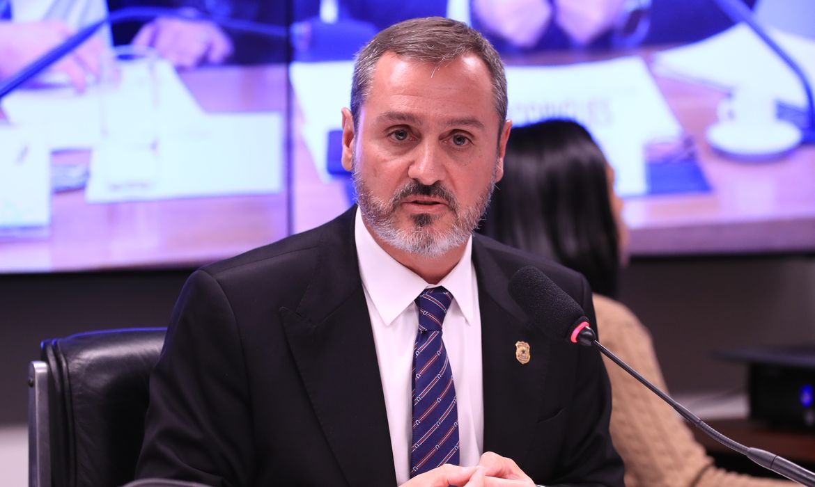 Brasília (DF), 09/07/2025  - Diretor-geral da PF,  Andrei Rodrigues,  durante audiência na Comissão de Segurança da Câmara. Foto: Lula Marques/Agência Brasil