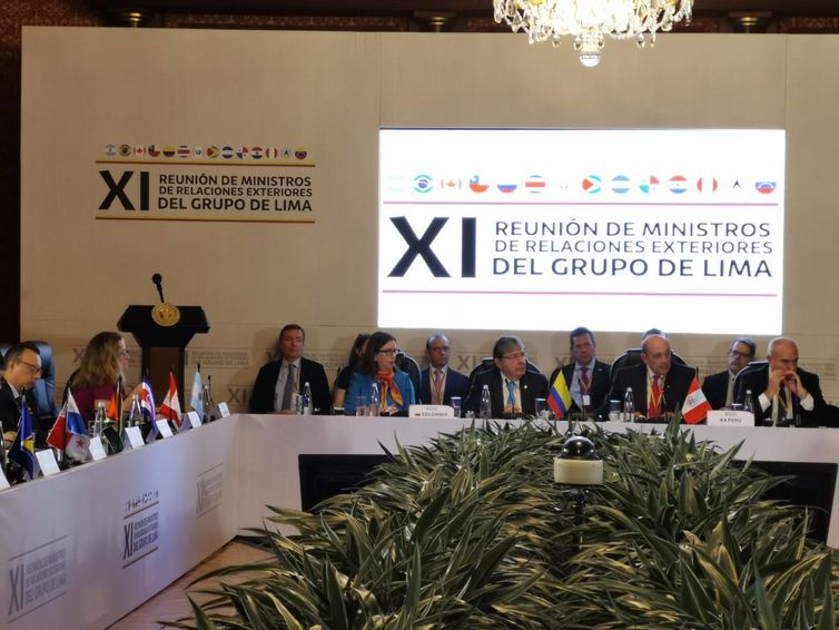 Reunião dos Chanceleres Grupo de Lima, XI Reunión de Ministros de Relaciones Exteriores