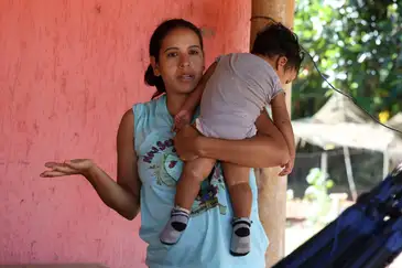 Brasília (DF), 26/03/2026 - Jéssica Gonçalvez, moradora do Quilombola Antinha de Baixo no Santo Antônio do Descoberto. Foto: Valter Campanato/Agência Brasil