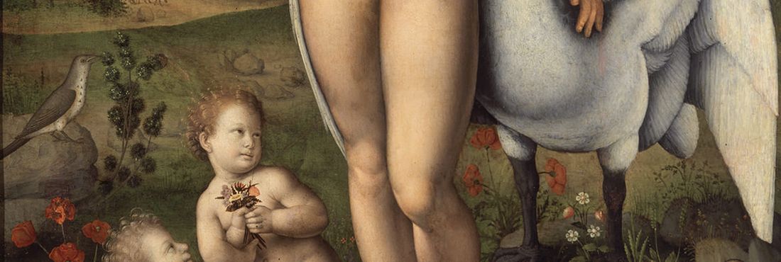 Leda e o Cisne, de Leonardo Da Vinci, é um dos quadros que podem ser vistos na exposição Mestres do Renascimento: Obras-Primas Italianas, que está em Brasília