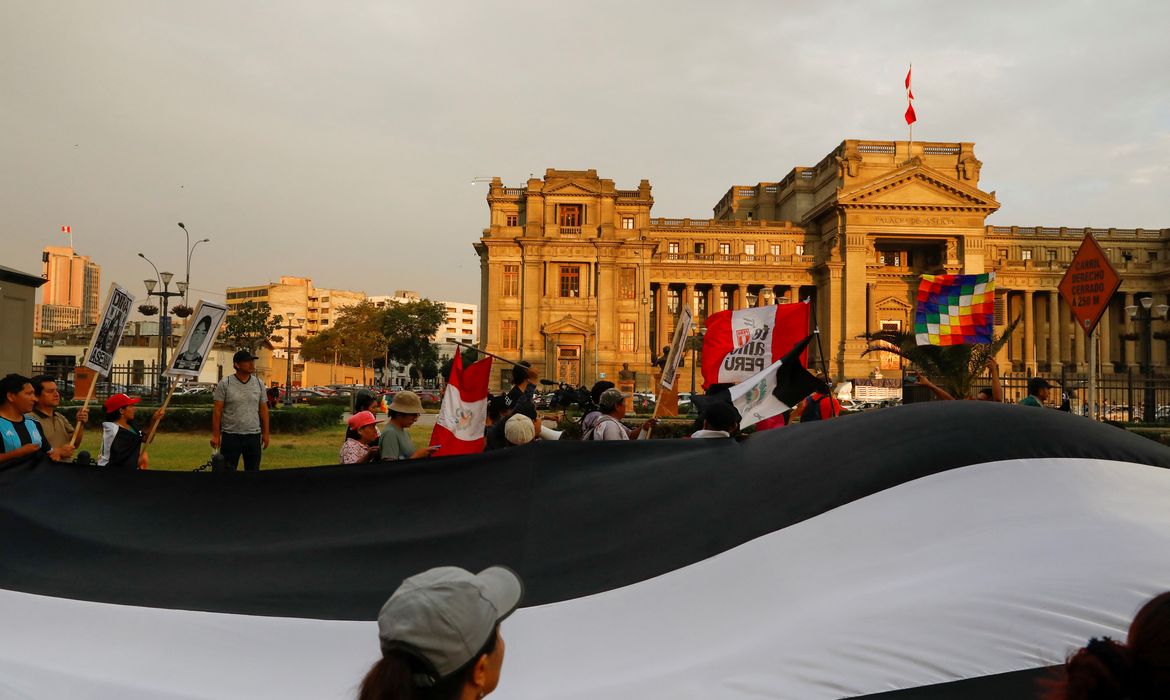 Peruvians protest to demand President Boluarte's resignation