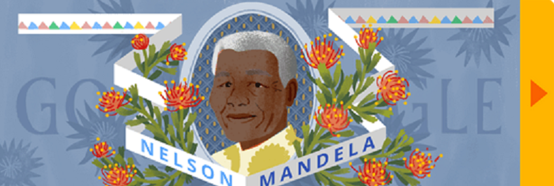Doodle Nelson Mandela