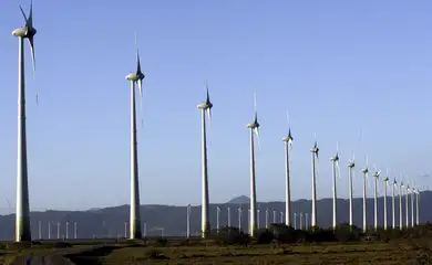 Parque de energia eólica em Osório (RS)